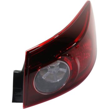 MAZDA MAZDA3  TAIL LAMP ASSY RIGHT (Passenger Side) (SD)(WO/LED) OEM# BJT151150A 2014-2015 PL# MA2805123