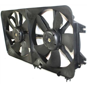 MAZDA 626  RADIATOR & A/C FAN ASSY (2.0L)(DUAL FAN) OEM# FS1G15025B 2000-2002 PL# MA3115114