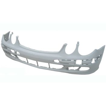 MERCEDES-BENZ E-CLASS (211) (SEDAN /WAGON 04-09) FRONT BUMPER COVER PRIMED (WO/HEAD/LAMP Washer)(WO/Sport OR WO/Appearance Pkg)(WO/AMG) OEM#2118800040 2003-2006 PL# MB1000171