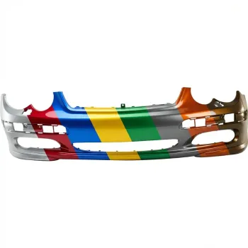 2002-2004 MERCEDES-BENZ C-CLASS COUPE Front Bumper Prime with Washer without AMG OEM# 2038854725 PL# MB1000202