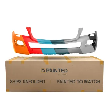 MERCEDES-BENZ GL-CLASS (164) FRONT BUMPER COVER PRIMED 320/450 (OVAL FOG)(W/ WASHER)(WO/SENSOR)(W/ CURVE LIGHT) OEM#16488552259999 2007-2009 PL# MB1000255