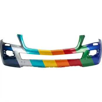 2007-2009 MERCEDES-BENZ GL-CLASS 164 Front Bumper (Oval Fog) (With Washer) (Without Sensor) (With Curve Light) OEM# 16488552259999 PL# MB1000255