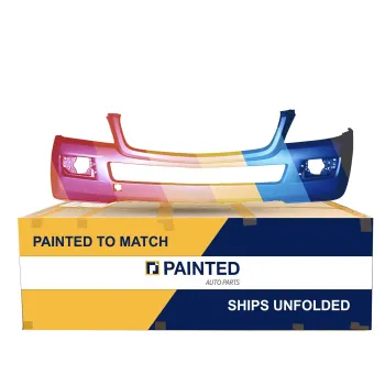 MERCEDES-BENZ GL-CLASS (164)  FRONT BUMPER COVER PRIMED 320/450 (ROUND FOG)(WO/WASHER)(WO/SENSOR)(WO/CURVE LIGHT) OEM#16488513259999 2007-2009 PL# MB1000258