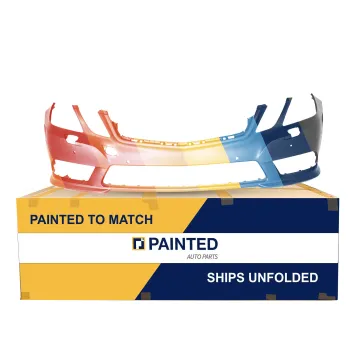MERCEDES-BENZ E-CLASS HYBRID (E400) FRONT BUMPER COVER PRIMED (SPORT)(WO/CHR MLDG)(W/WASHER)(W/SENSOR) **CAPA** OEM#21288027409999 2013 PL# MB1000301C