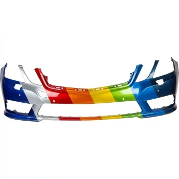 2013 MERCEDES-BENZ E-CLASS HYBRID E400 Front Bumper Sport without Chrome Molding with Washer with Sensor CAPA OEM# 21288027409999 PL# MB1000301C