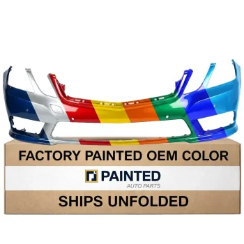 2011-2013 MERCEDES-BENZ E-CLASS WAGON 212 Front Bumper Sport WO CHROME MOLDING WO WASHER With Sensor OEM# 21288025409999 PL# MB1000304