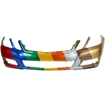 2013 MERCEDES-BENZ E-CLASS HYBRID E400 Front Bumper Without AMG With Chrome Molding Without Washer Without Sensor CAPA OEM# 21288012409999 PL# MB1000309C