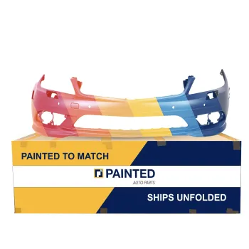 MERCEDES-BENZ C-CLASS SEDAN (204)  FRONT BUMPER COVER PRIMED (SPORT)(WO/CHROME MLD)(W/ WASH)(W/SEN)(EXC C63) **CAPA** OEM#2048857825 2008-2010 PL# MB1000343C