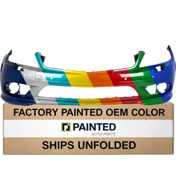 2008-2010 MERCEDES-BENZ C-CLASS SEDAN Front Bumper Sport Without Chrome With Wash With Sensors Excluding C63 CAPA OEM# 2048857825 PL# MB1000343C