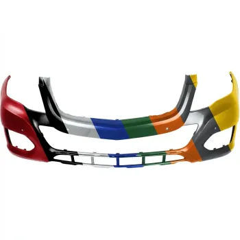 2013-2015 MERCEDES-BENZ GLK-CLASS Front Bumper CAPA w/ Sensor w/o Washer w/o Sport OEM# 20488020499999 PL# MB1000402C