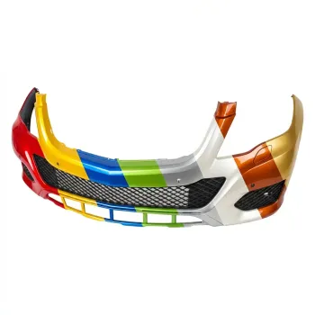 2013-2015 MERCEDES-BENZ GLK-CLASS Front Bumper w Washer w Sensor w/o Sport OEM# 20488022499999 PL# MB1000403