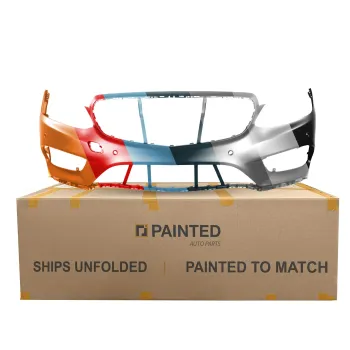 MERCEDES-BENZ E-CLASS SEDAN (212) FRONT BUMPER COVER PRIMED (W/INSERT)(W/SENSOR)(W/AMG)(EXC E63)**CAPA** OEM#21288527389999 2014-2016 PL# MB1000411C