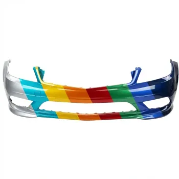 2011 MERCEDES-BENZ C-CLASS SEDAN Front Bumper Sport WO Wash WO Sen ExC C63 LED DRL CAPA OEM# 2048856138 PL# MB1000424C