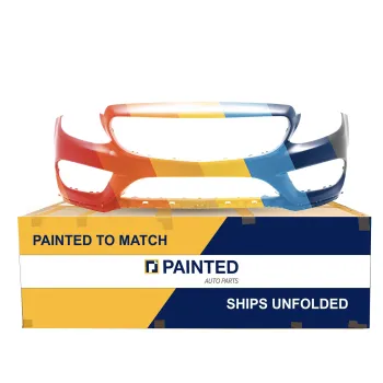 MERCEDES-BENZ C-CLASS COUPE FRONT BUMPER COVER PRIMED (C300 W/ SPORT or NIGHT PKG ) WO/SENSOR WO/SURROUND VIEW**CAPA OEM#2058801740649999 2017-2018 PL# MB1000477C