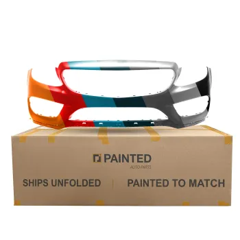 MERCEDES-BENZ C-CLASS COUPE FRONT BUMPER COVER PRIMED (C300 W/ SPORT or NIGHT PKG ) WO/SENSOR WO/SURROUND VIEW**CAPA OEM#2058801740649999 2017-2018 PL# MB1000477C