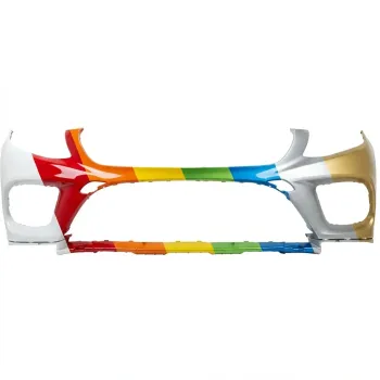 2016-2019 MERCEDES-BENZ GLE-CLASS COUPE Front Bumper Gray w/Park Assist OEM# 29288519259999 CAPA PL# MB1000490C