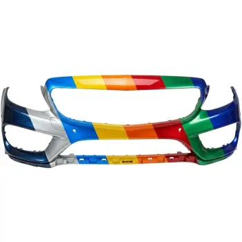 2017-2018 MERCEDES-BENZ C-CLASS COUPE Front Bumper C300 Sport Night Package With Sensor Surround View OEM# 2058802440649990 PL# MB1000491