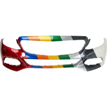 2017-2018 MERCEDES-BENZ C-CLASS COUPE Front Bumper C300 WO Sport WO Sensor W Surround View OEM# 20588019409999 PL# MB1000510