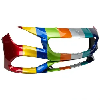 2017-2019 MERCEDES-BENZ CLA-CLASS Front Bumper Gray OEM# 11788026019999 PL# MB1000540