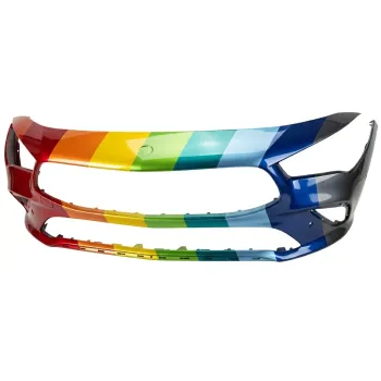 2020-2023 MERCEDES-BENZ CLA-CLASS Front Bumper without Active Park Assist CLA250 without AMG with Night Package with Molding Holes CAPA OEM# 11888502039999 PL# MB1000615C