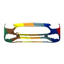 MERCEDES-BENZ C-CLASS SEDAN FRONT BUMPER COVER PRIMED (W/SENSOR)(C300 W/AMG)(C43)**CAPA** OEM#20688592019999 2022-2023 PL# MB1000636C