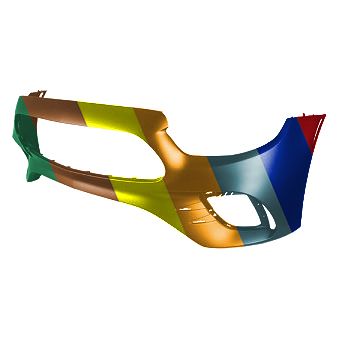 MERCEDES-BENZ E-CLASS SEDAN (213) FRONT BUMPER COVER PRIMED (WO/ACTIVE PK ASSIST)(WO/CAMERA)(E350/E450) **CAPA** OEM#21388578049999 2021-2023 PL# MB1000642C