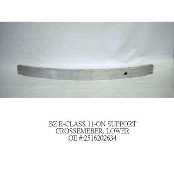 MERCEDES-BENZ R-CLASS (251) FRONT BUMPER REINFORCEMENT (ALUMINUM)(CROSSMEMBER LOWER) OEM#2516202634 2011-2013 PL# MB1006124