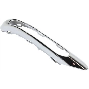 MERCEDES-BENZ C-CLASS SEDAN (204) FRONT BUMPER GRILLE MOLDING RIGHT (Passenger Side) CHROME (W/SPORT)(EXC C63) OEM#2048853074 2012-2014 PL# MB1033100