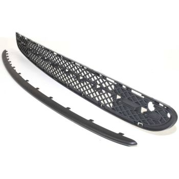MERCEDES-BENZ C-CLASS SEDAN/WAGON (203) FRONT BUMPER GRILLE PRIMED (Open Type)(Avantgrade)(W/O AMG) OEM#20388009059999 2001-2007 PL# MB1036103