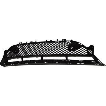 MERCEDES-BENZ E-CLASS SEDAN (213) FRONT BUMPER GRILLE CENTER MAT-DARK GRAY (WO/LUXURY PKG) OEM#2138856900 2017-2020 PL# MB1036156
