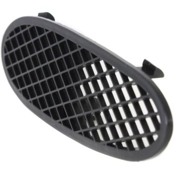 MERCEDES-BENZ S-CLASS SEDAN (220)  FRONT BUMPER GRILLE LEFT (Driver Side) OUTER BLACK(S430/S500/S600)(W/Sport) OEM#2208851123 2001-2002 PL# MB1038101