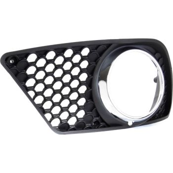 MERCEDES-BENZ C-CLASS SEDAN (204) FOG LAMP COVER CHR/BLK LEFT (Driver Side) (SPORT) OEM#2048850253 2008-2010 PL# MB1038118
