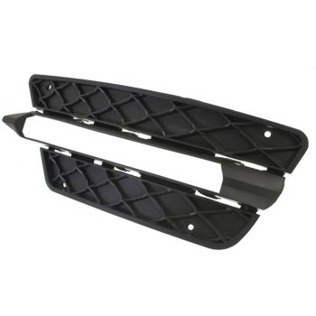 MERCEDES-BENZ C-CLASS SEDAN (204) FRONT BUMPER GRILLE BLACK RIGHT (Passenger Side) (SPORT)(EXC C63) OEM#2048851453 2012-2014 PL# MB1039126