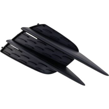 MERCEDES-BENZ A-CLASS SEDAN (177) FRONT BUMPER GRILLE OUTER RIGHT (Passenger Side) TXT-BLACK (A220 W/AMG) OEM#1778858400 2019-2022 PL# MB1039210