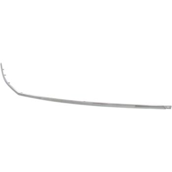 MERCEDES-BENZ E-CLASS CONV (212) FRONT BUMPER MOLDING CENTER CHROME WO/AMG OEM#2078852321 2011-2013 PL# MB1044106