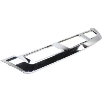 MERCEDES-BENZ GL-CLASS (166) FRONT BUMPER LOWER MOLDING CHROME (WO/SPORT)**CAPA** OEM#1668852825 2013-2016 PL# MB1044128C