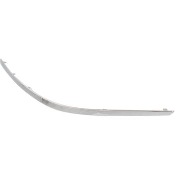 MERCEDES-BENZ E-CLASS CONV (212) FRONT BUMPER OUTER MOLDING LEFT (Driver Side) CHROME (WO/SPORT) OEM#2078851921 2011-2013 PL# MB1046115