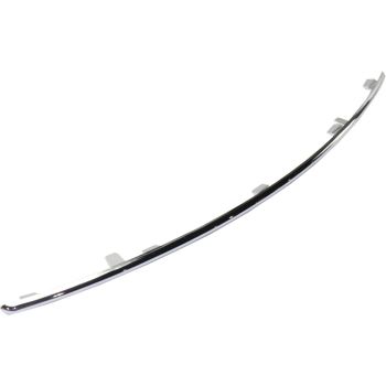 MERCEDES-BENZ E-CLASS HYBRID (E400) FOG LAMP COVER LOWER MOLDING LEFT (Driver Side) CHROME (WO/AMG) OEM#2128852921 2014-2015 PL# MB1046124