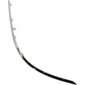 MERCEDES-BENZ C-CLASS COUPE (204) FRONT BUMPER MLDG LEFT (Driver Side) CHROME (C250/C350)(WO/ AMG) OEM#2048853721 2012-2015 PL# MB1046158