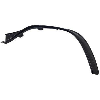 MERCEDES-BENZ E-CLASS SEDAN (213) FRONT BUMPER OUTER MLDG LEFT (Driver Side) GLOSS-BLACK (E63) OEM#2138852505 2021-2023 PL# MB1046197