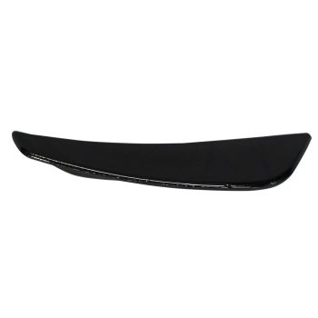 MERCEDES-BENZ CLA-CLASS FRONT BUMPER SIDE SPOILER UPPER BRIGHT (Passenger Side)-BLACK RIGHT (Passenger Side) (CLA45) OEM#1178852801 2017-2019 PL# MB1047161