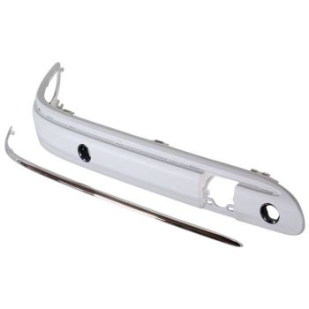 MERCEDES-BENZ C-CLASS SEDAN/WAGON (203) FRONT BUMPER STRIP OUTER RIGHT (Passenger Side) (W/PARK)(W/Avantgarde/Elegance) OEM#2038852421 2001-2007 PL# MB1059118