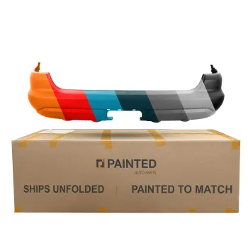 MERCEDES-BENZ ML-CLASS (163) REAR BUMPER COVER PRIMED (W/RECT FOG)(WO/SENSOR) OEM#1638807071 2002-2005 PL# MB1100167