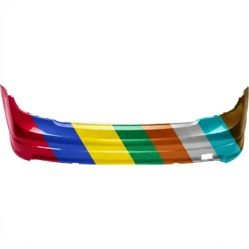 2008-2011 MERCEDES-BENZ C-CLASS SEDAN 204 REAR BUMPER PRM SPORT C63 WO CHR MLDG WO SENSOR OEM# 20488529259999 PL# MB1100276