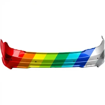 2012-2015 MERCEDES-BENZ C-CLASS COUPE 204 REAR BUMPER W/SENSOR OEM# 20488093479999 PL# MB1100288