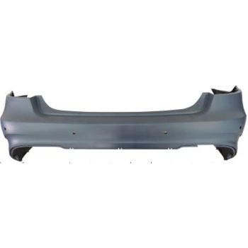 MERCEDES-BENZ E-CLASS SEDAN (212) REAR BUMPER COVER PRIMED (W/ SENSOR) (W/AMG) OEM#21288535389999 2014-2016 PL# MB1100333
