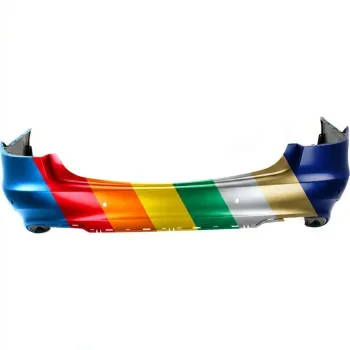 2014-2016 MERCEDES-BENZ E-CLASS SEDAN 212 REAR BUMPER WITH SENSOR WITH AMG CAPA OEM# 21288535389999 PL# MB1100333C