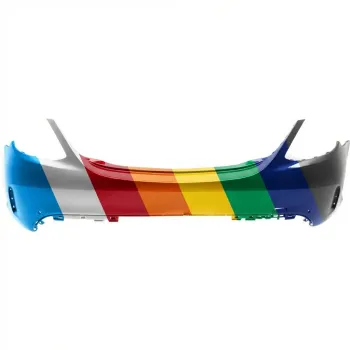 2015-2018 MERCEDES-BENZ C-CLASS SEDAN Rear Bumper with Sensor OEM 20588560389999 CAPA PL# MB1100368C