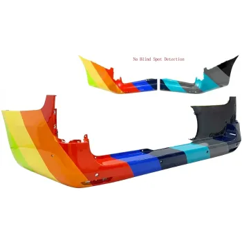 2016-2023 MERCEDES-BENZ METRIS Rear Bumper Textured Black w/ Sensor w/o Blind Spot Detection OEM# 44788519259B51 PL# MB1100385