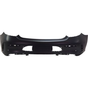 MERCEDES-BENZ C-CLASS COUPE REAR BUMPER COVER PRM-GRAY (W/ACTIVE PK ASSIST)(C300 W/SPORT)(C43)**CAPA** OEM#20588092039999 2017-2018 PL# MB1100397C